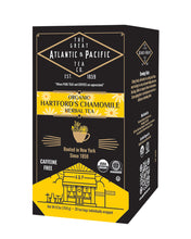 Load image into Gallery viewer, A&P Hartford's Chamomile Tea, 20 Count Organic