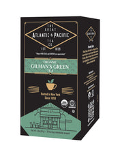 Load image into Gallery viewer, A&P Gilman's Green Tea, 20 Count Organic