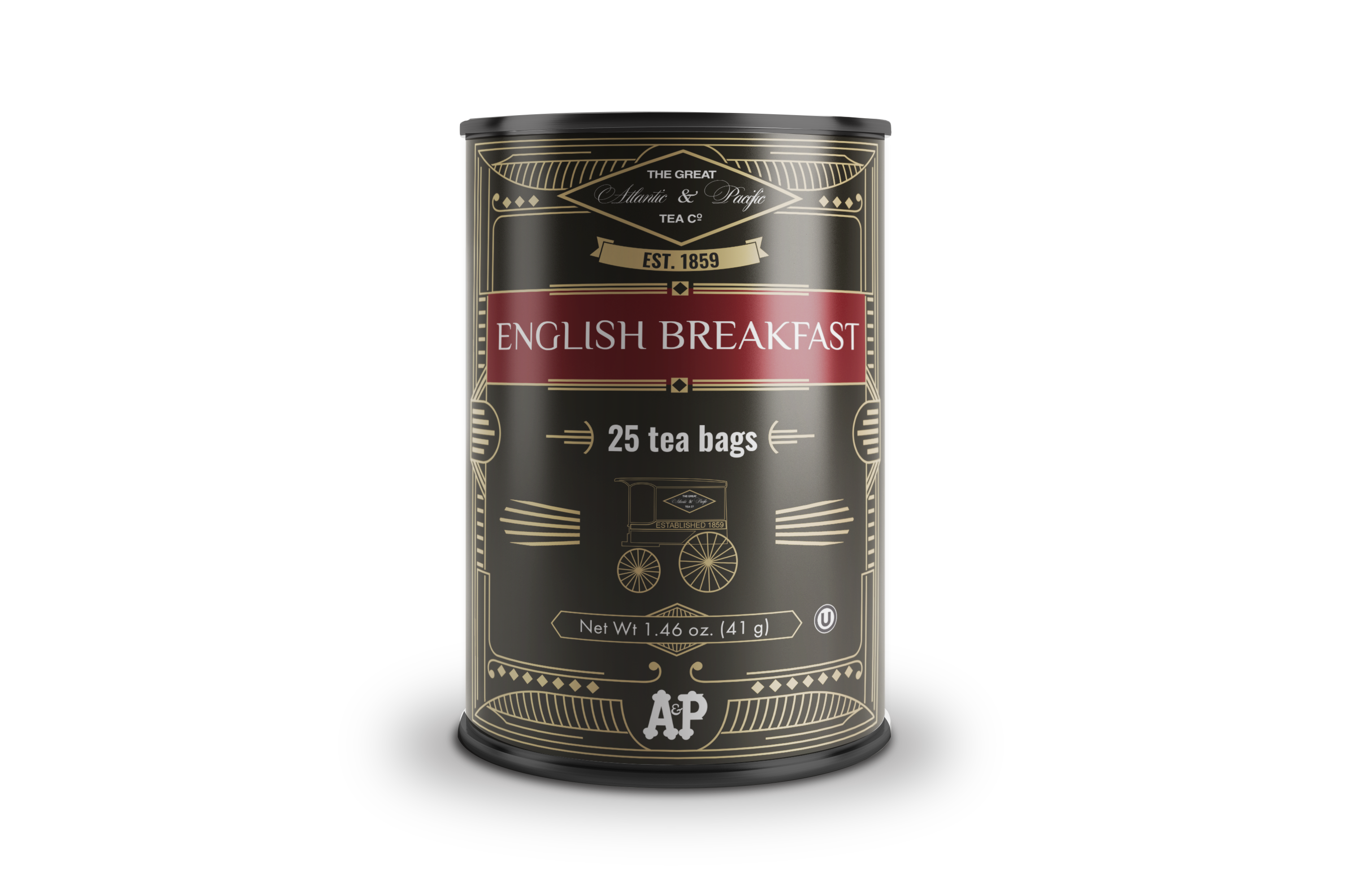 Twinings of London English Breakfast Black Tea Bag - 25 Cup - 25 / Box -  Bluebird Office Supplies