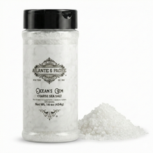 Load image into Gallery viewer, A&amp;P Ocean's Gem Coarse Sea Salt 16 oz
