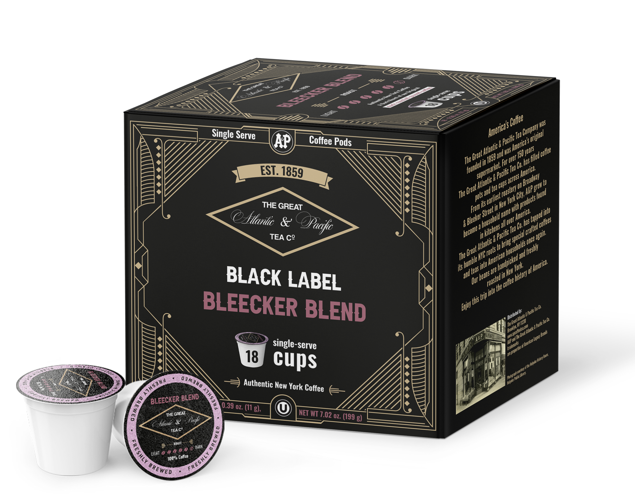 A&P Bleecker Blend Single Serve Coffee Pods, 18 Count – A&P